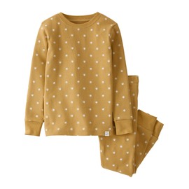 Little Planet Baby and Toddler 2-Piece Pajamas Made with Organic Cotton, Golden Orchard, 9 Months