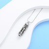 Hearbeingt Cylinder Cremation Jewelry Urn Necklace for Ashes for Women