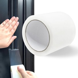 ECOHomes Window Sealing Tape (4 Inch Wide) - Clear Weather Stripping Window Seal That Stops Draft from Entering Through Gaps, Windows AC Tape Prevents Warm Air Entering & Keeps Cold Wind Away 90 Ft