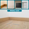 Double-Head Skirting Thread Seamless Nail, Skirting Line Without Marks Nail,