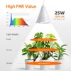 Bstrip Hanging Grow Lights for Indoor Plants-25W Full Spectrum 5000K