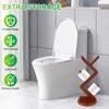 Bamboo Toilet Paper Holder Stand Free Standing Toilet Tissue Paper
