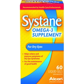Alcon Systane Vitamin Omega-3 Healthy Tears 60 Softgel
