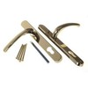 Balmoral Door Handles for Upvc in Hardex Gold, 92mm /
