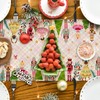 Pink Nutcracker Christmas Table Runner Pink Nutcracker Table Cover New