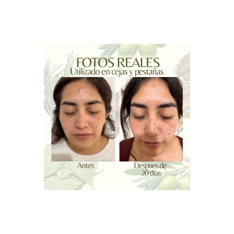 Serum ozonizado con vitamina E para pestañas y cejas fortalecedor