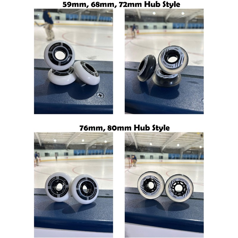 Player's Choice Indoor Roller Hockey Wheels 80mm Ginos 74A Single