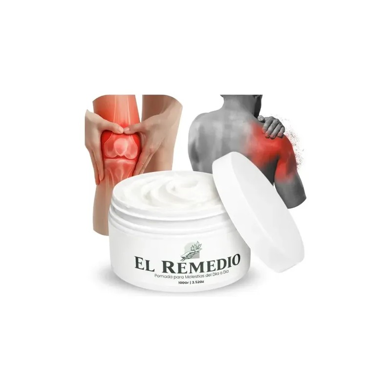 El Remedio Pomada Para Molestias Con 2 Piezas De 100gr