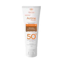 DARROW Protector Solar Dermatológico Facial, Actine Colors Tono Medio Oscuro FPS50+, 40g
