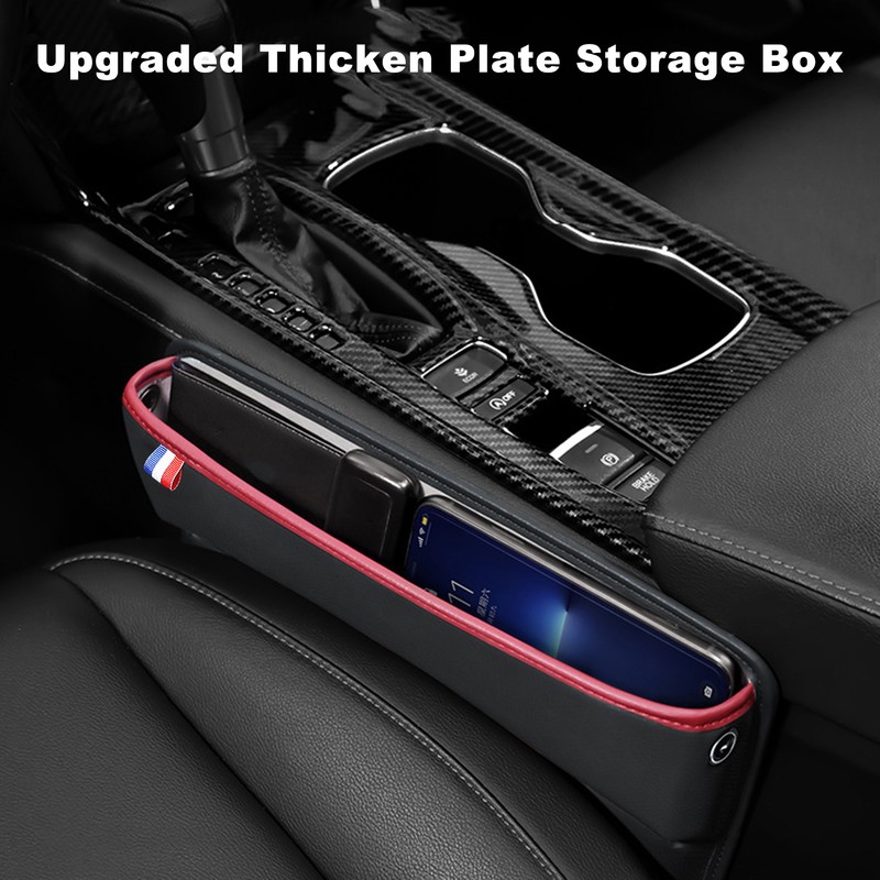 Car Seat Gap Organizer Seat Gap Filler Storage Box Between