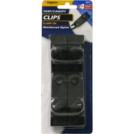 CargoLoc 82471 4 Pc. Tarp Clips - Clamp On, Nylon