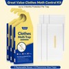 Ubalun Clothes Moth Traps with Powerful Pheromones, Natural & Odor-Free