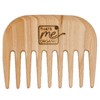 Professional Hair Comb "Lockensplendor" Made of Beech Wood