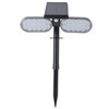 Solar Motion Sensor Wall Light 2 Heads IP65 Waterproof High