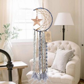 dream island Blue Moon & Star Dreamcatcher | Feather and Lace Dreamcatcher | Dreamcatchers |