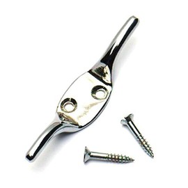 Merriway BH05137 Cleat Hook Chrome Plated 75mm