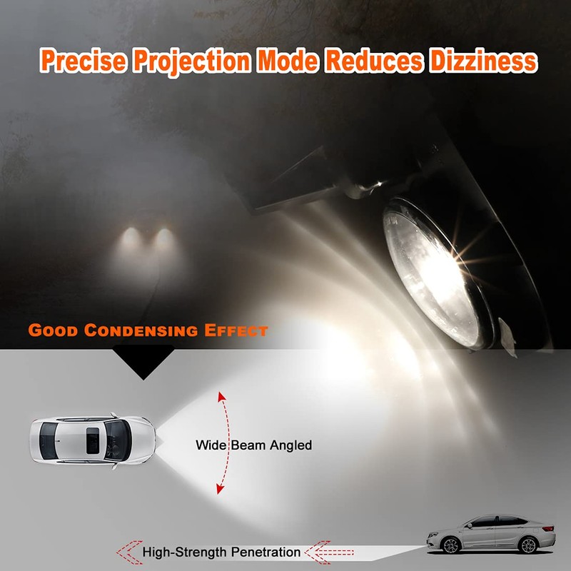 Nixon Offroad Fog Light Set for 2011-2015 Ford Explorer w/Bulb