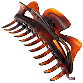 Camila Paris CP118 French Hair Clips for Women, Tortoise 6 inch for Thick Volume Hair, Girls Hair Claw Clips Jaw, Durable Styling Hair Accessories for