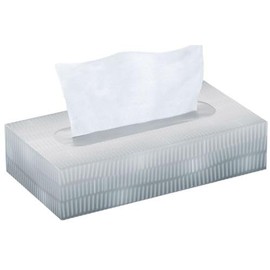 Signature-Facial Tissues, 2-Ply. Flat Box, 110 Tissues/Box, 6 Pack (660 Total Sheets), Soft & Absorbent, Fragrance-Free