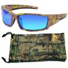 Hornz Brown Forest Camouflage Polarized Sunglasses for Men - Aquabull