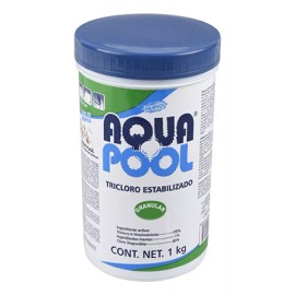 Aqua Pool Tricloro Estabilizado Granular De 1kg Aqua Pool Kit Alberca