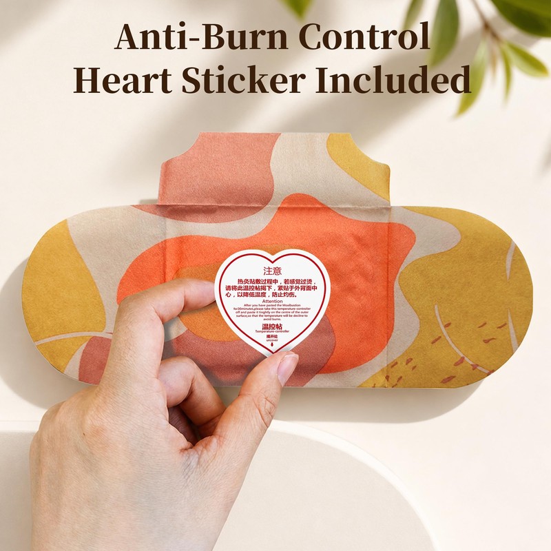 Moxibustion Patches Heat Patches, Natural Herbs Self-Heating Patches