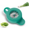 Sharp Onion Slicer, Stainless Steel Spring Onion Cutter with Exclusive