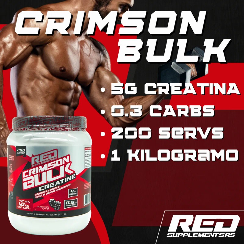 Creatina Monohidratada 1kg Redline + Reductor Abdominal Cáps