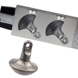 Do It Mold Decoy Anchor Mushroom Size 8 Oz Do it Mold (1198) MDA-2-8 Cavities 2 Total