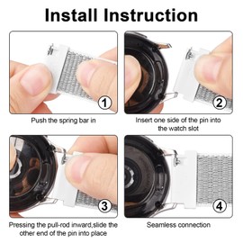 Vancle 3 Pack for 20 mm Nylon Watch Strap with Quick Release Suitable Replacement Strap 20 mm for Men and Women (Grey/Black/Blue)