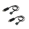 Sparkleiot from 5V to 9V USB Adapter Cable MOC Building