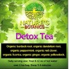 Nature's Botanics Herbal Detox Tea Bags Organic Dandelion Burdock Root Licorice Yellowdock