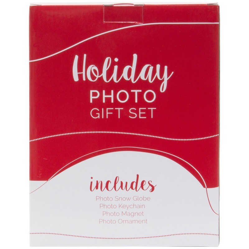 4-Piece Christmas Photo Gift Set
