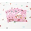 40pcs Happy Easter Paper Pink Napkins Cocktail Napkins Easter Bunny
