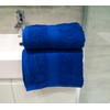 Lex's Linens Pack of 2 100% Combed Cotton Royal Blue
