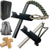 VVAAGG Flint and Steel Fire Starter Kit Survivor, 3/8 inch