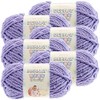 Bernat Baby Blanket Yarn-6/Pk-Lilac, 6/Pk, Lilac 6 Pack