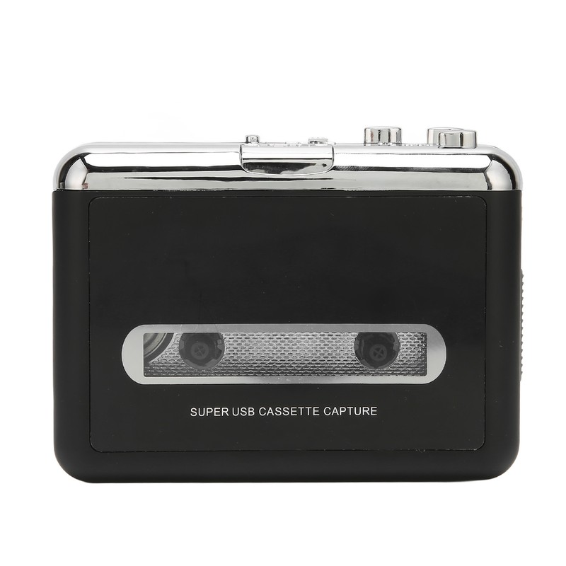 Cassette Players Upgrade Portable USB Tape to MP3 Converter with