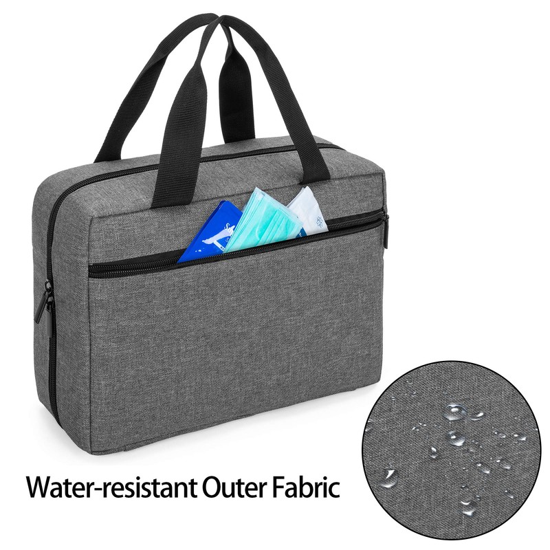 Trunab - Bolsa portátil médica para uso doméstico, Gris