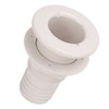 2in Through Hull Fitting Straight Drain Hose Polypropylene Inner Beam