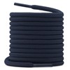 DELELE Round Shoelaces for Athletic Boot: Navy Blue Hiking Shoe
