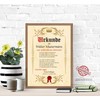 Retirement Certificate Personal Retirement Gift Idea for Farewell to Work