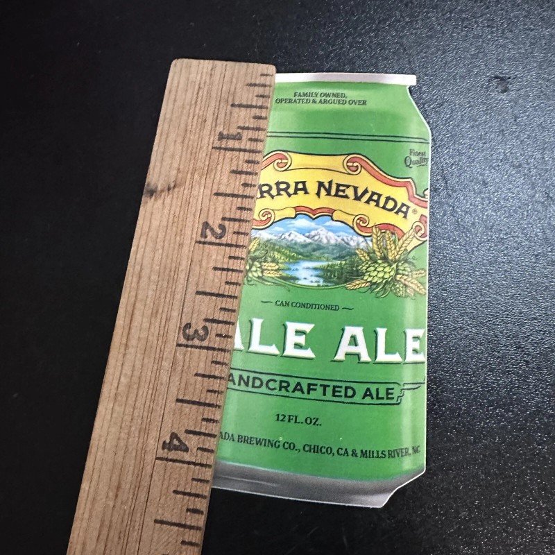 Sierra Nevada Pale Ale Can Sticker Decal Craft Beer Chico,