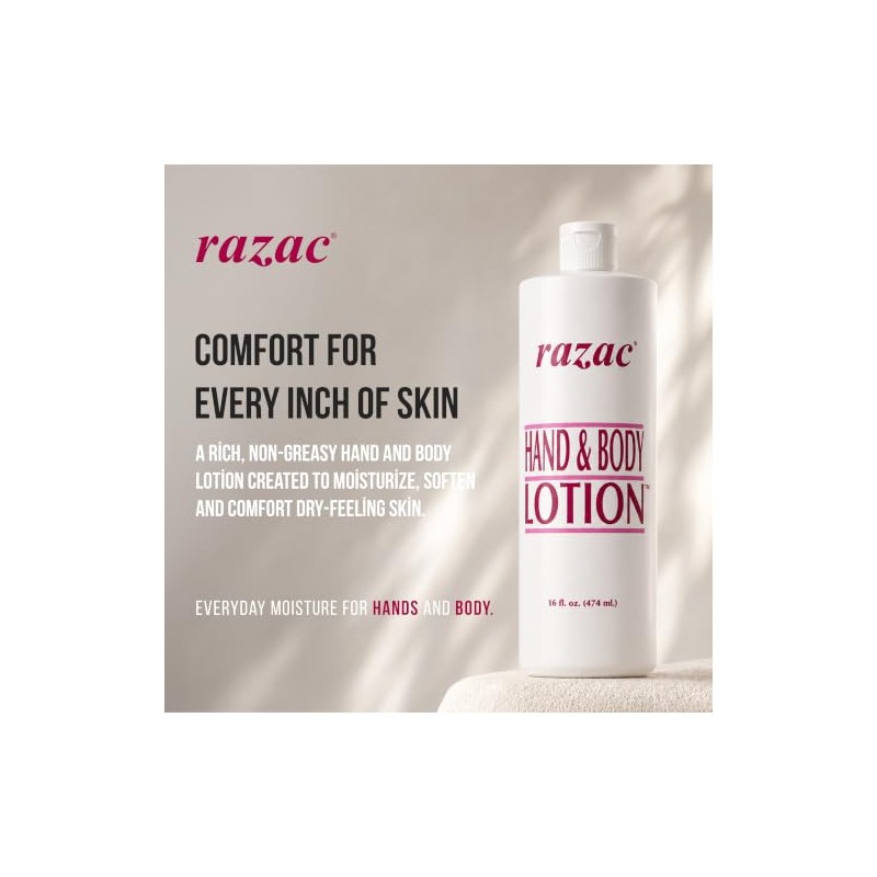 Razac Hand & Body Lotion 16oz by Razac