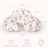 AMASKY Nursing Pillow, Breastfeeding Pillows, with Removable Pillow Cover, Machine