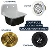 Nantucket Sinks 3 inch Utility Commercial Sink Grid Drain 4.5
