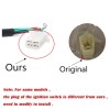 Unbranded GAS TANK CAP IGNITION SWITCH Lock Set For Honda