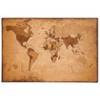 Weltkarte - Antik Poster Print, 92x61 cm