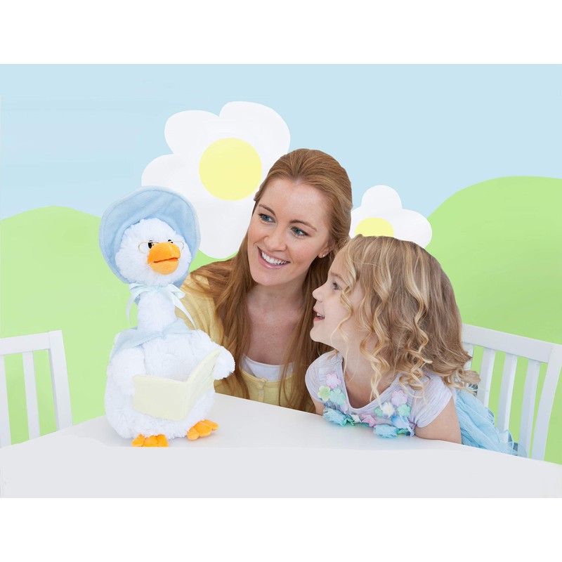 Cuddle Barn - Mother Goose Animated Stuffed Animal, Talking, Story-Telling