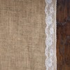 AK TRADING CO. 40" Wide Natural Burlap Wedding Aisle Runner
